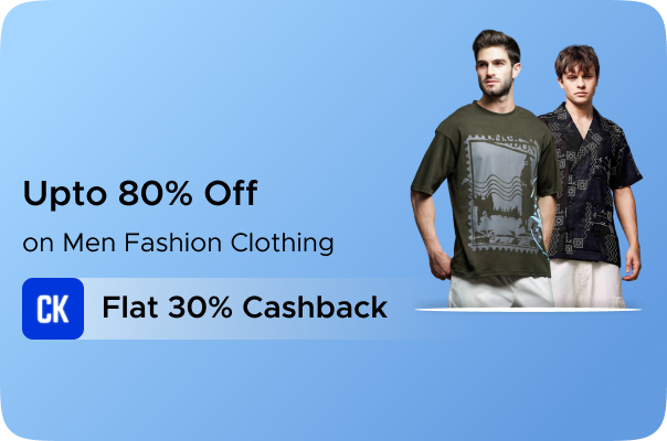 House of Koala: Upto 80% Off on Men Fashion Clothing + Flat 30% CashKaro Cashback